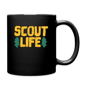 scout - Mug uni - noir - Droite