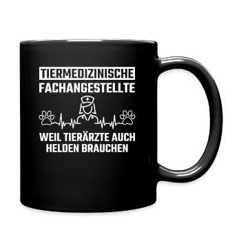 TMFA - Tasse einfarbig - Schwarz - Rechts