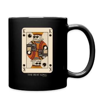 Beatmaker King Card pour producteur de musique et Dj - Mug uni - noir - Droite