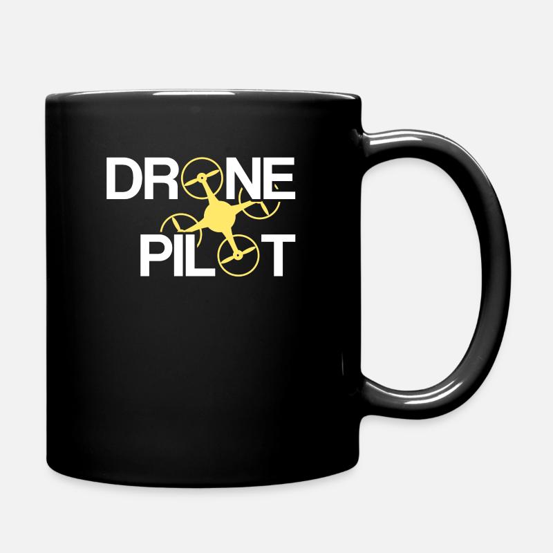 Pilote de drone | Drone pilot drone drone race - Mug uni - noir