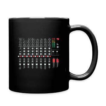 Mixeur - Mug uni - noir - Droite