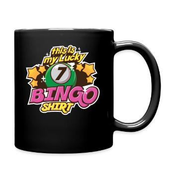 loto - Mug uni - noir - Droite