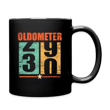 30e anniversaire - Mug uni - noir - Droite