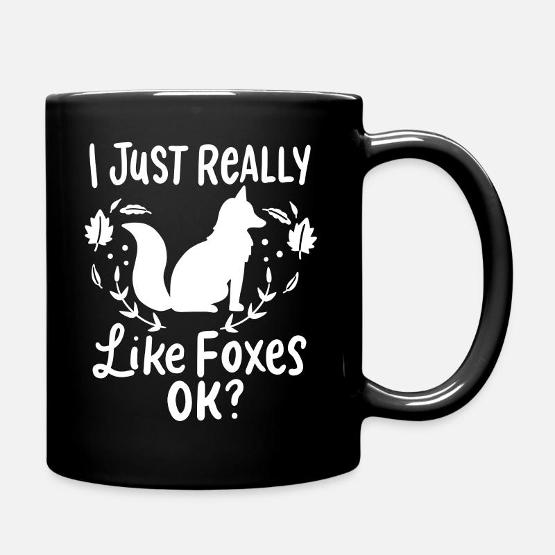 Renards renards - Mug uni - noir