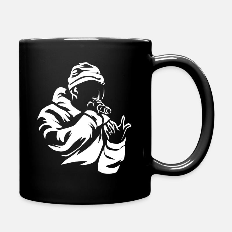 rap - Mug uni - noir