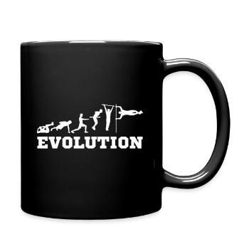 Calisthenics Street Workout Evolution Fitness - Tasse einfarbig - Schwarz - Rechts