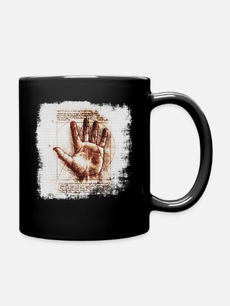 Léonard de Vinci - Mug uni - noir
