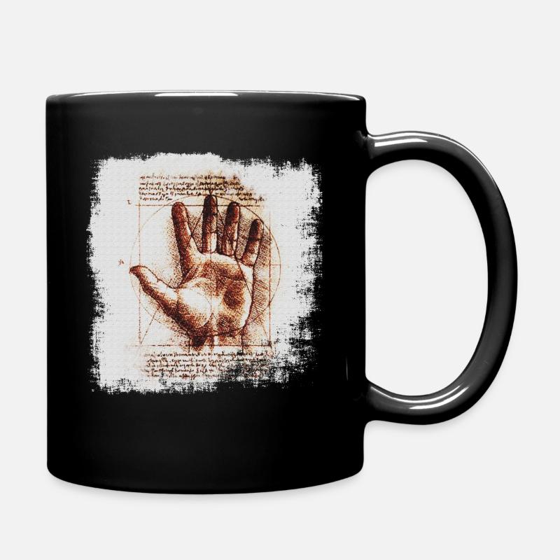 Léonard de Vinci - Mug uni - noir