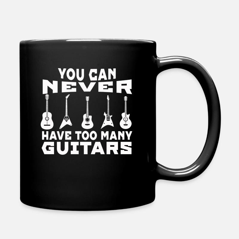 Guitare - Mug uni - noir
