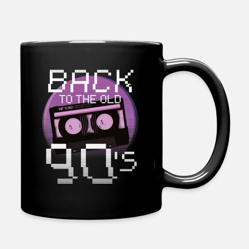Retour à 90 - Mug uni - noir