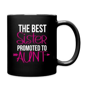Tante - Mug uni - noir - Droite