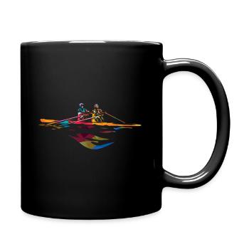Aviron - Mug uni - noir - Droite