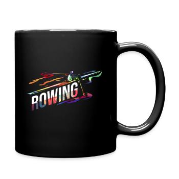 Aviron - Mug uni - noir - Droite