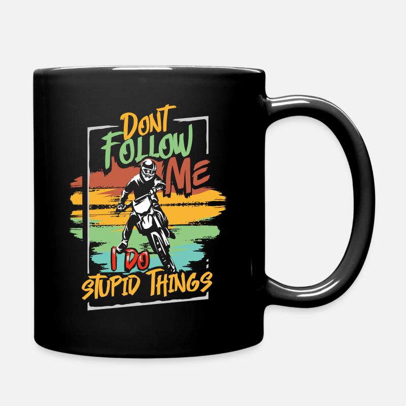 Motocross - Full Colour Mug - black