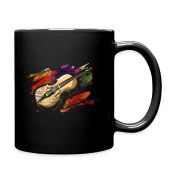classical music - Full Colour Mug - black - Right