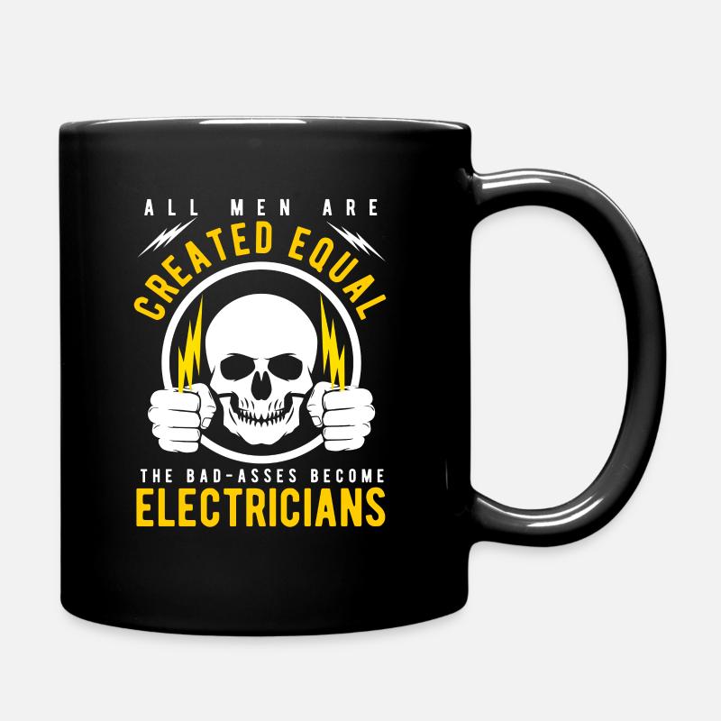 Electrician electrician - Full Colour Mug - black