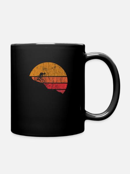 VTT Downhill VTT VTT cadeau - Mug uni - noir