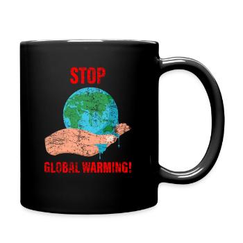 Earth Day Earth Environment - Full Colour Mug - black - Right