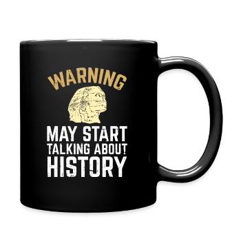 history teacher - Full Colour Mug - black - Right