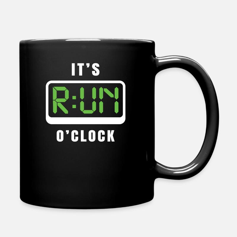 ITS RUN O CLOCK - Mug uni - noir