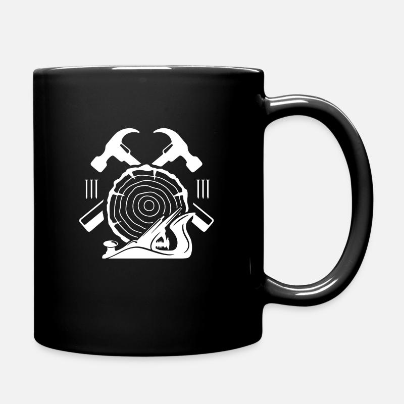 Zimmermann - Tasse einfarbig - Schwarz