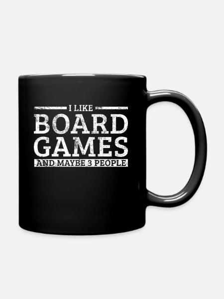 Jeu de société jeu de société - Mug uni - noir