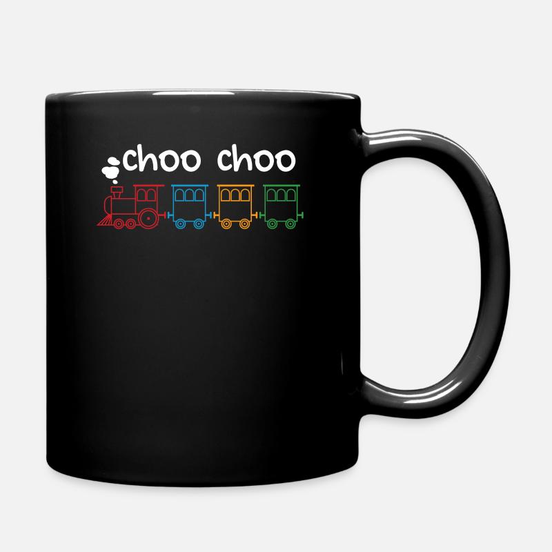 Train - Mug uni - noir