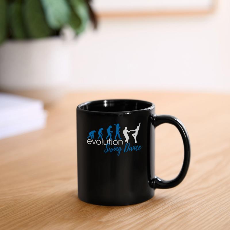 Evolution de la danse swing Mug uni