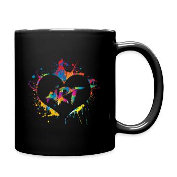 Artiste peintre - Mug uni - noir - Droite