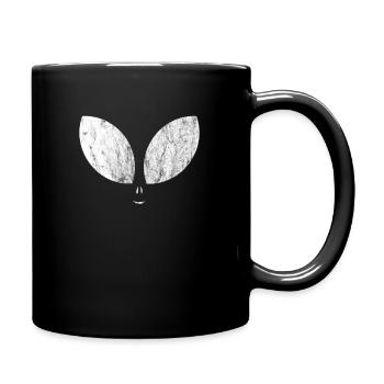 Alien - Tasse einfarbig - Schwarz - Rechts