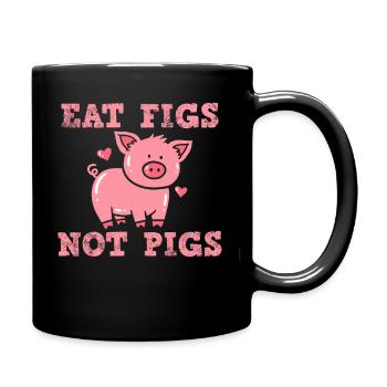 Vegan Vegan Vegan - Full Colour Mug - black - Right