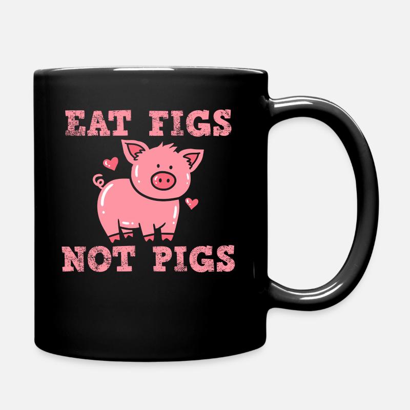 Vegan Vegan Vegan - Mug uni - noir