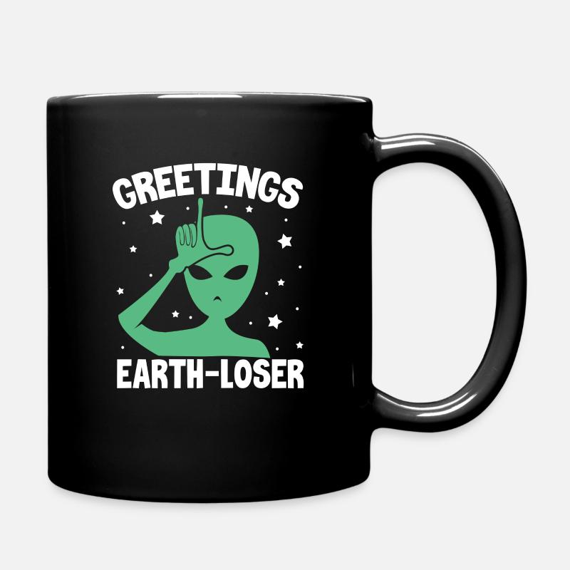 Alien - Full Colour Mug - black