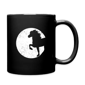 Icelanders grunge - Full Colour Mug - black - Right