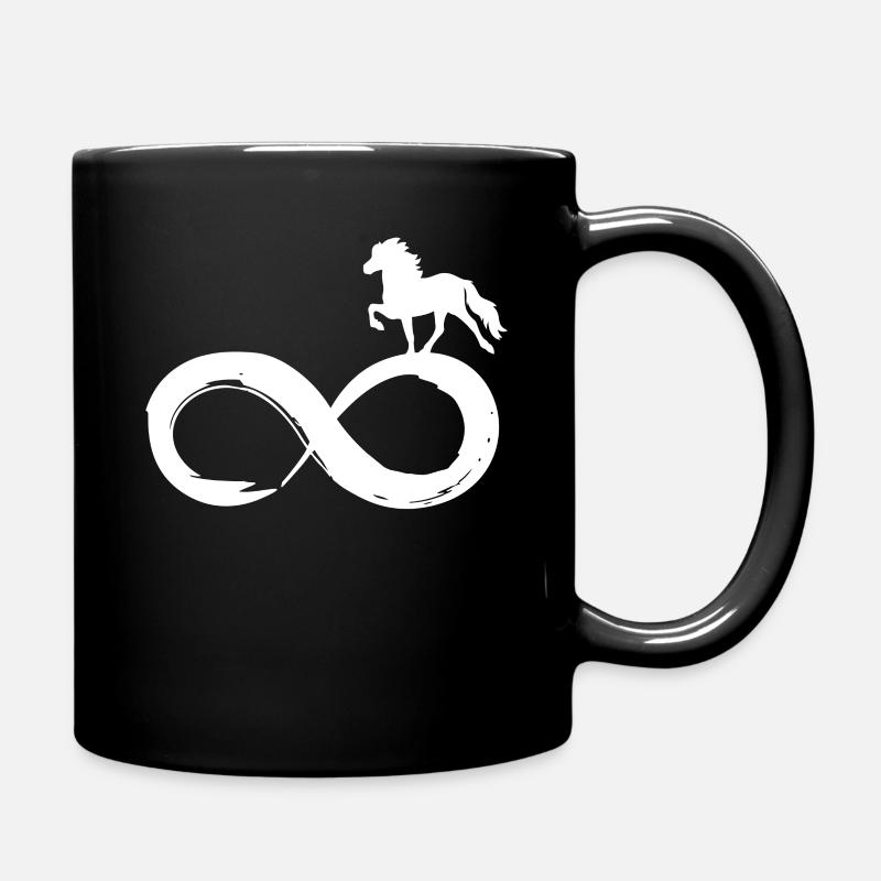 Islaender Forever Infinity - Tasse einfarbig - Schwarz