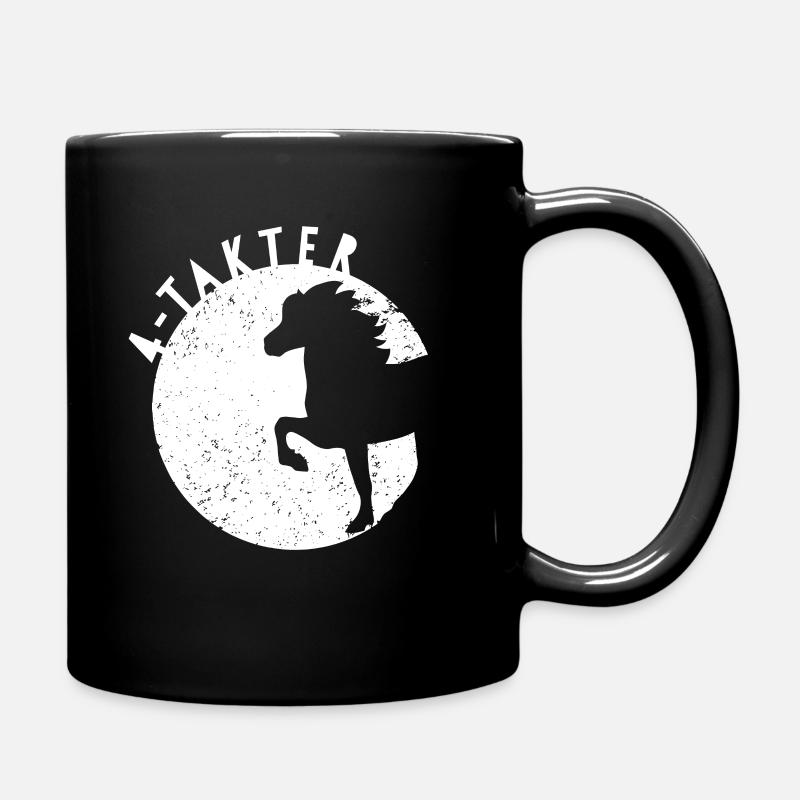 Poney cheval islandais islandais 4 temps - Mug uni - noir