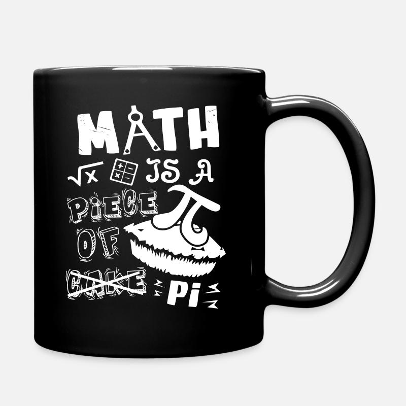 Pi Day Math ist ein Stück Pi - Tasse einfarbig - Schwarz