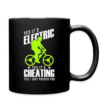 bicycle - Full Colour Mug - black - Right