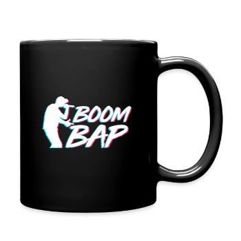 Rapper style - Full Colour Mug - black - Right