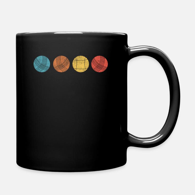 Joueur de pétanque Boccia Boule Pétanque - Mug uni - noir