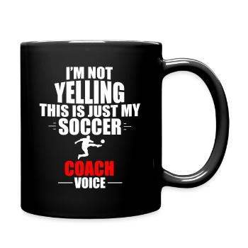 Football footballeur football jeu football football - Mug uni - noir - Droite