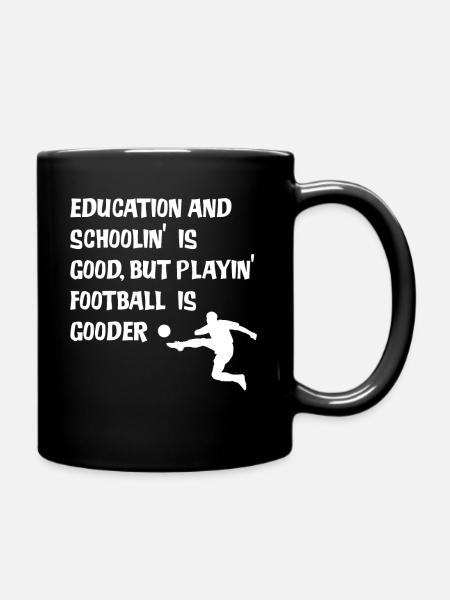 Football footballeur football jeu football football - Mug uni - noir
