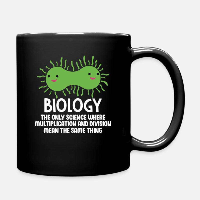 Biologie - Tasse einfarbig - Schwarz
