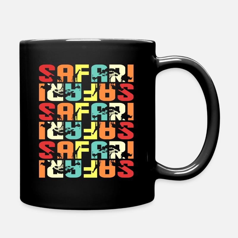 Safari - Mug uni - noir