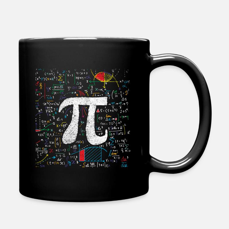 Mathe Schüler - Tasse einfarbig - Schwarz