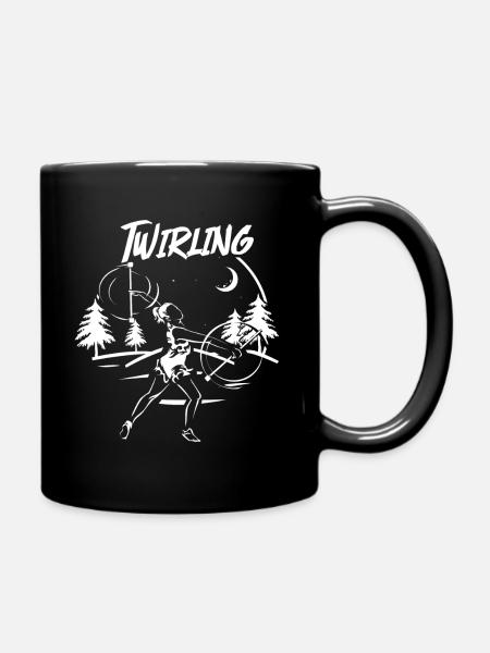 Baton Twirling - Mug uni - noir