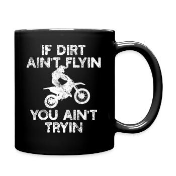 MTX Motocross Enduro - Mug uni - noir - Droite