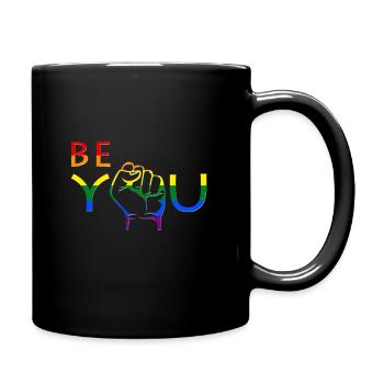 Gay Pride - Mug uni - noir - Droite
