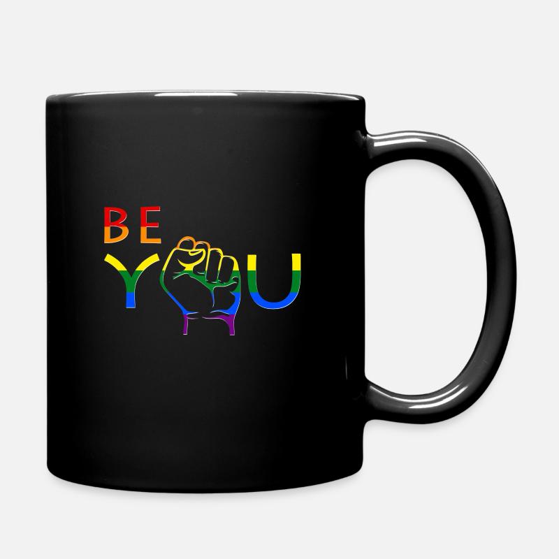 Gay Pride - Tasse einfarbig - Schwarz