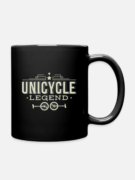 Monocycle légende monocycle drôle - Mug uni - noir